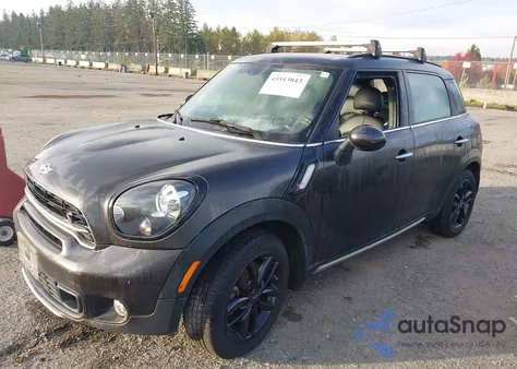2016 Mini Countryman Cooper S z USA, uszkodzony, nr VIN WMWZC5C52GWU03209